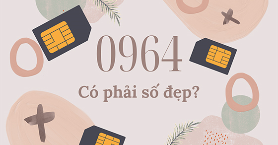 Đầu số 0964 là mạng gì? Ý nghĩa của đầu số 0964? Có phải số đẹp?